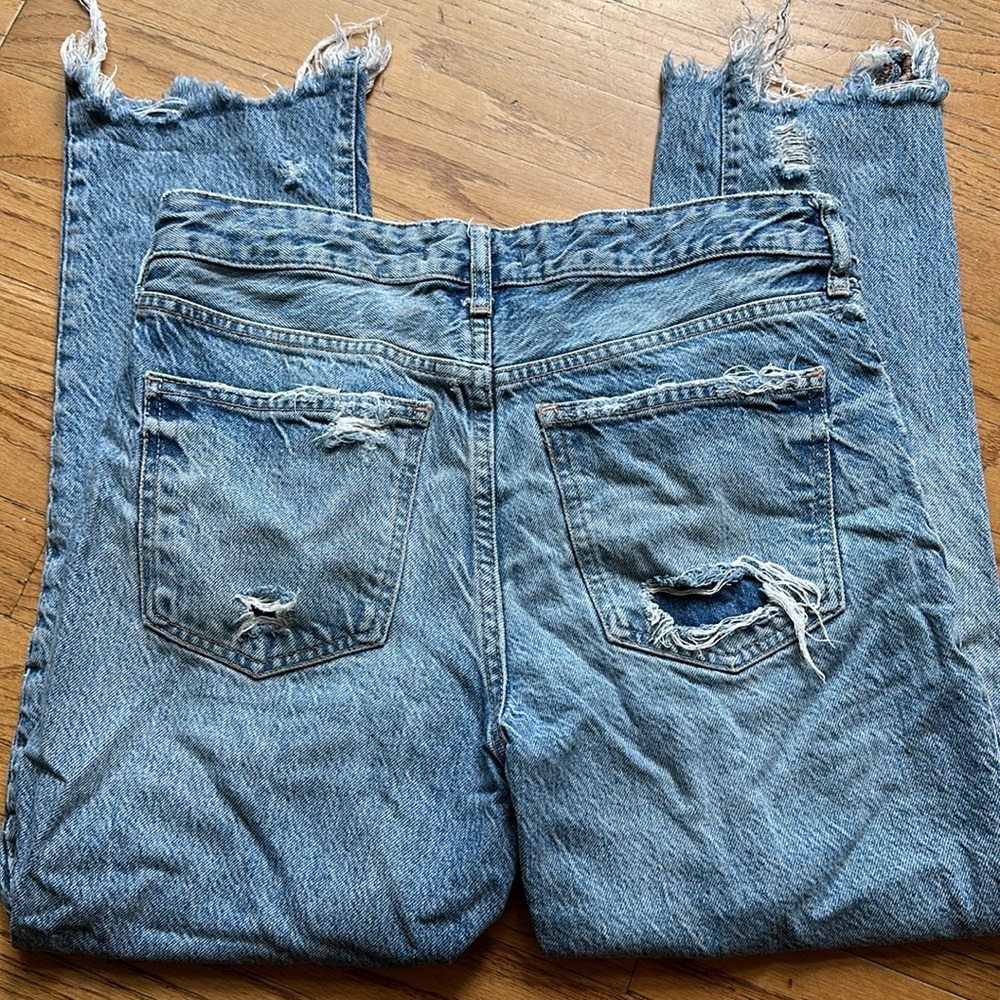 Free People We The Free Boyfriend Mid Rise Jeans - Picture 4 of 8